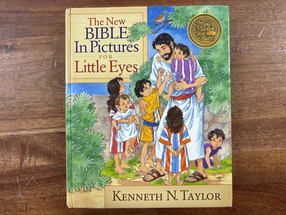 The New Bible in Pictures for Little Eyes by K. Taylor — front cover