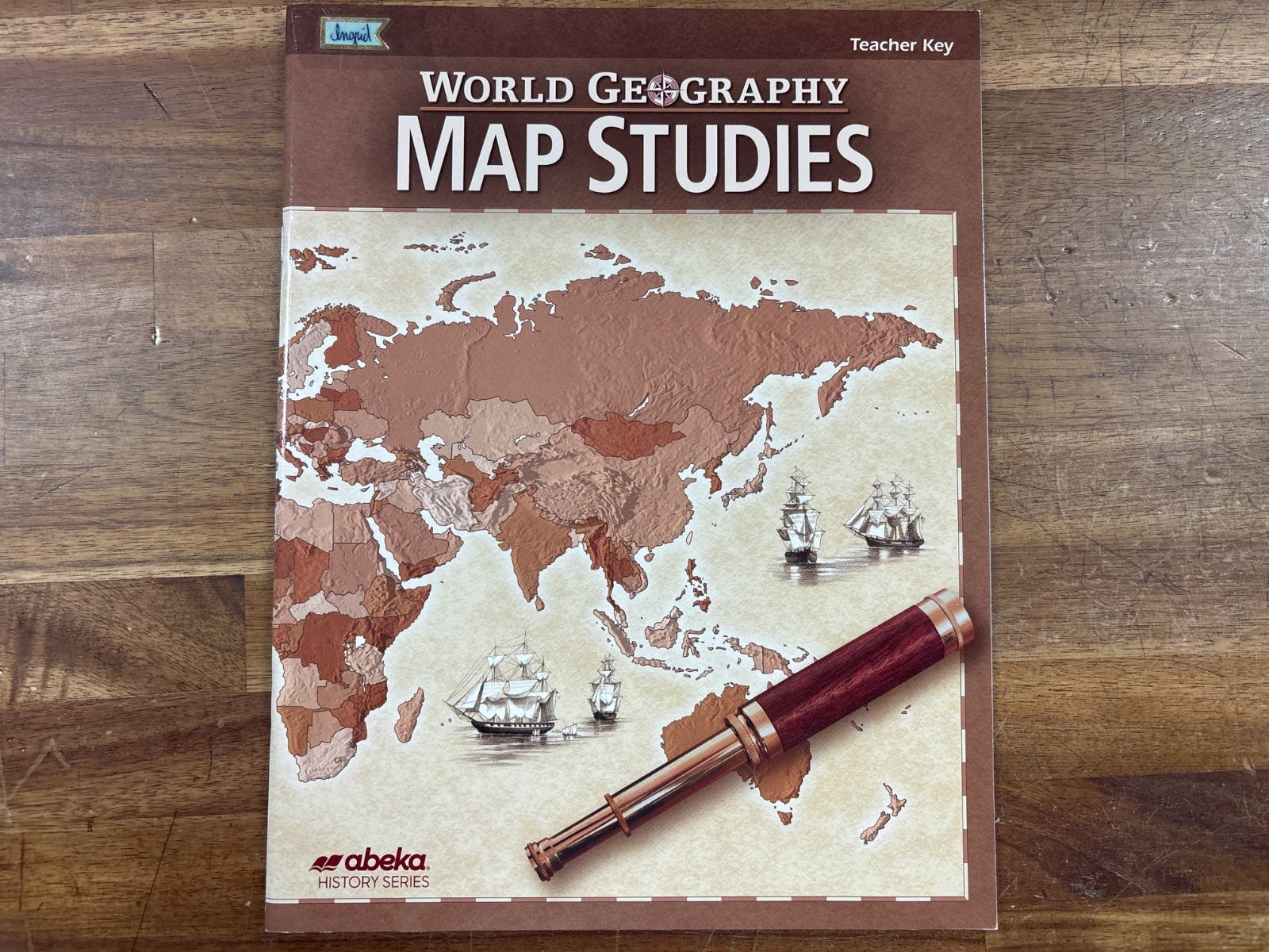 Abeka World Geography Map Studies Teacher Key
