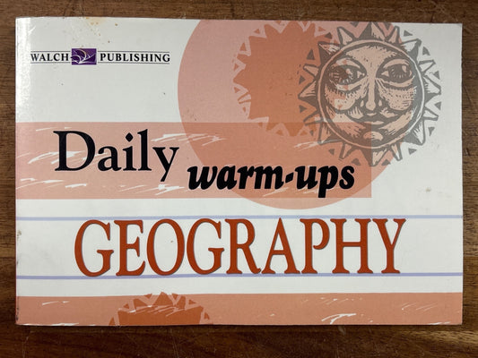 Daily Warm-Ups Geography Walch Publishing Workbook