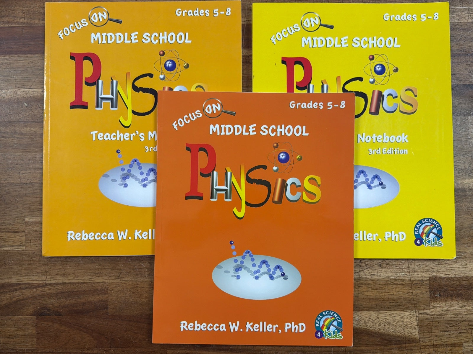 Focus On Middle School Physics Set Grades 5-8 3rd Ed