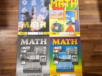 ACE Math PACE 1058-1060 Score Key School of Tomorrow