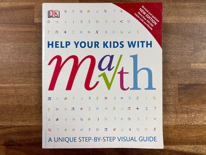 DK Help Your Kids with Math Visual Guide New Edition — front cover