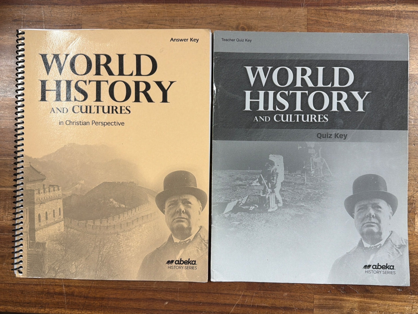 Abeka World History and Cultures Answer & Quiz Key Set