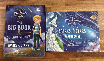 Good and Beautiful Science Little Hearts Sparks Stars Set — front cover