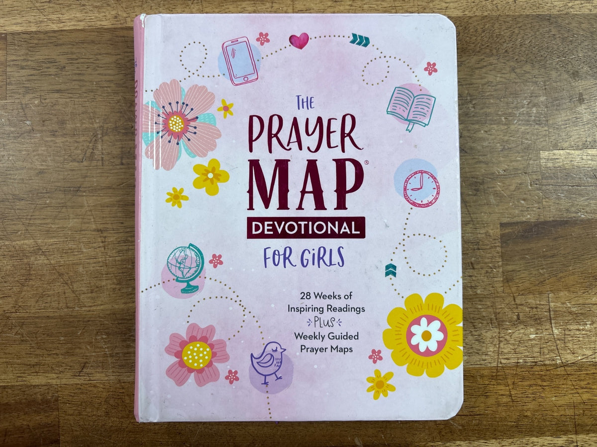 The Prayer Map Devotional for Girls - 28 Weeks — front cover