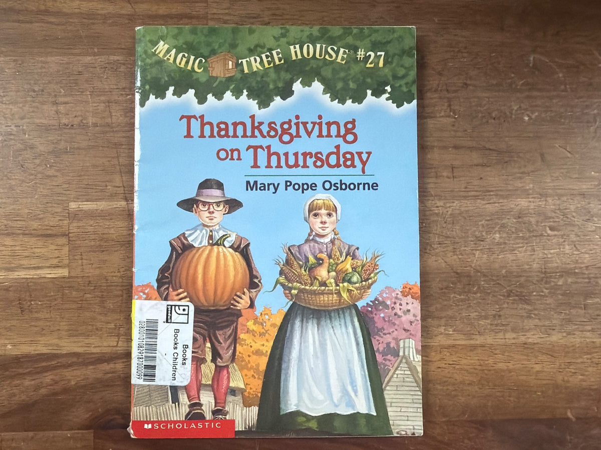 Magic Tree House #27 Thanksgiving on Thursday Osborne