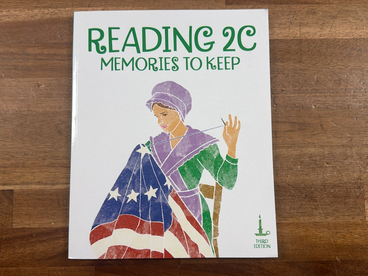 BJU Press Reading 2C Memories to Keep 3rd Edition
