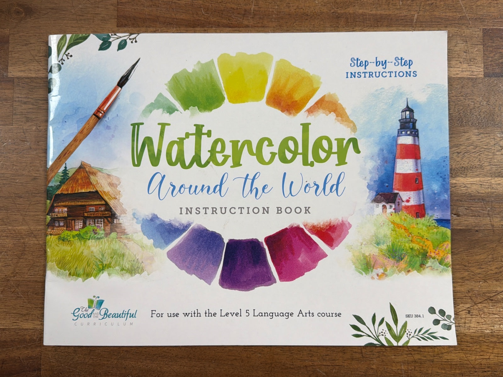 Good and Beautiful Watercolor Around World Instruction Book