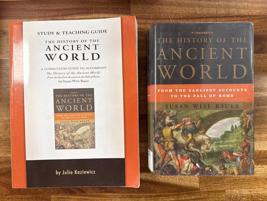 History of the Ancient World Book & Study Guide Set