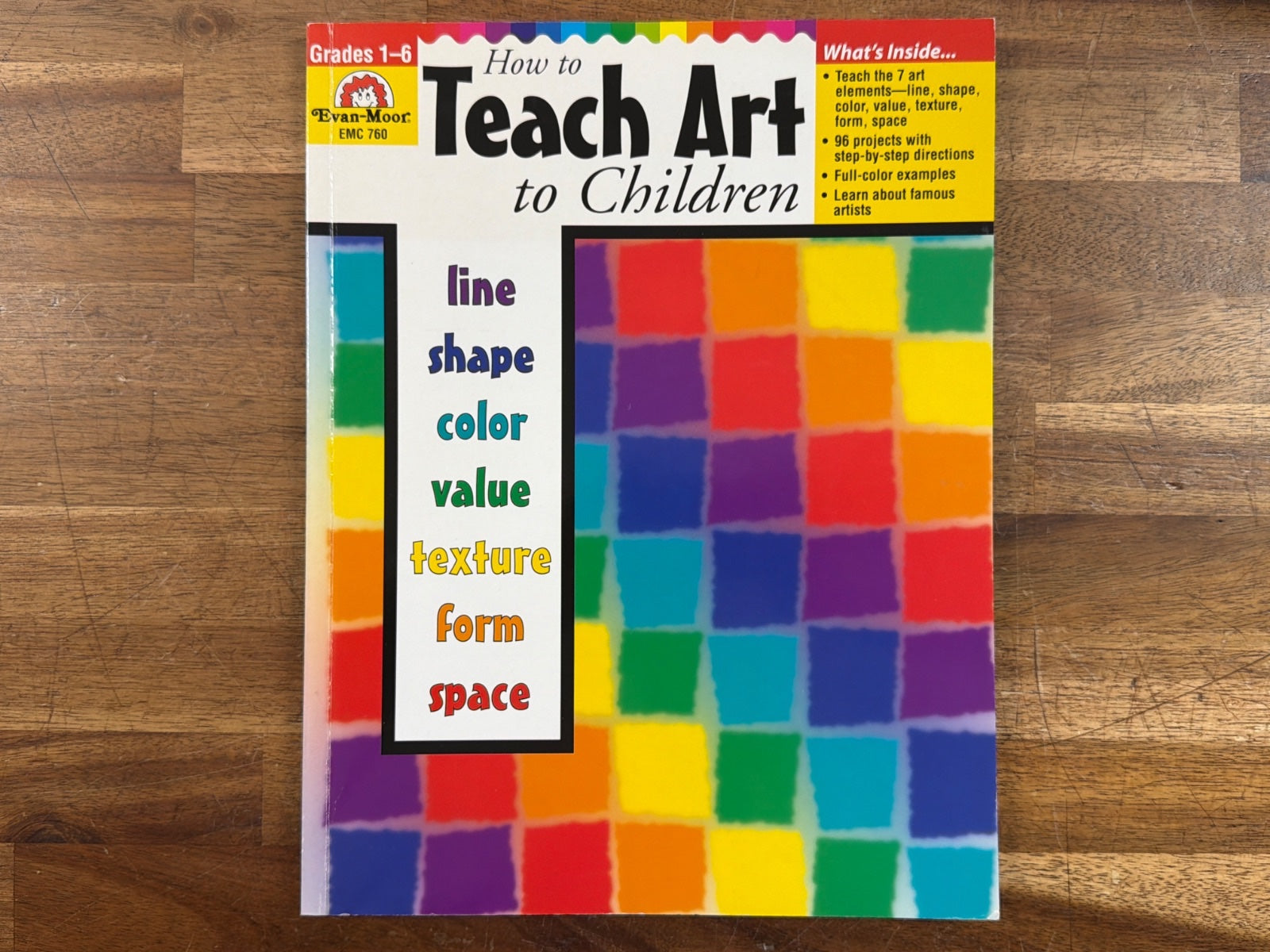 Evan-Moor How to Teach Art to Children Grades 1-6 EMC 760