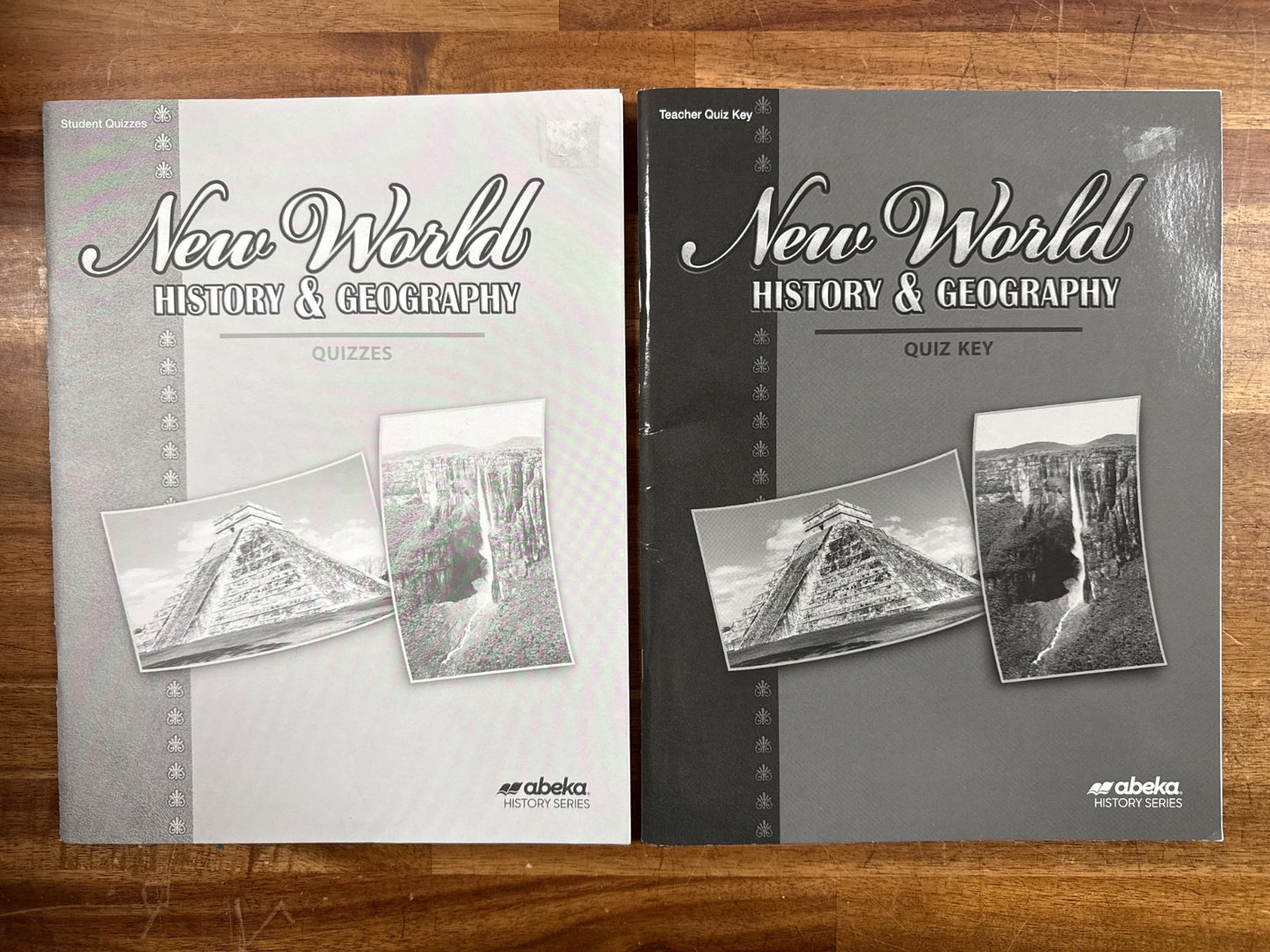 Abeka New World History Geography 4th Ed Quizzes & Quiz Key Set