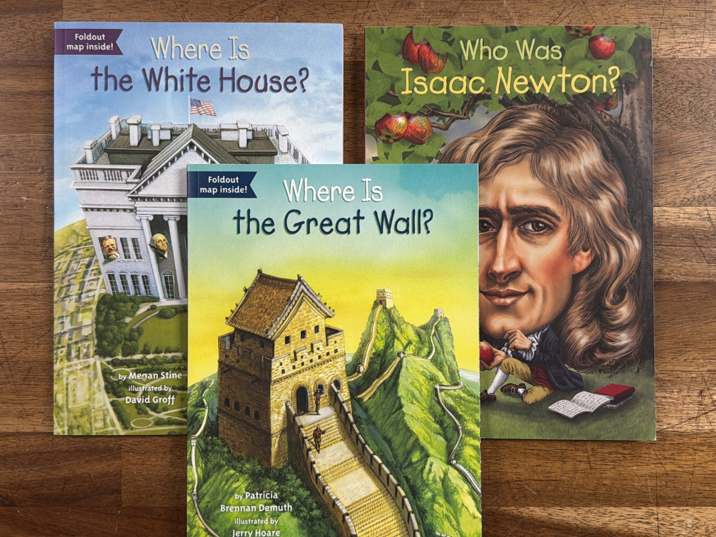 Where Is the White House? Great Wall? Who Was Newton? Set