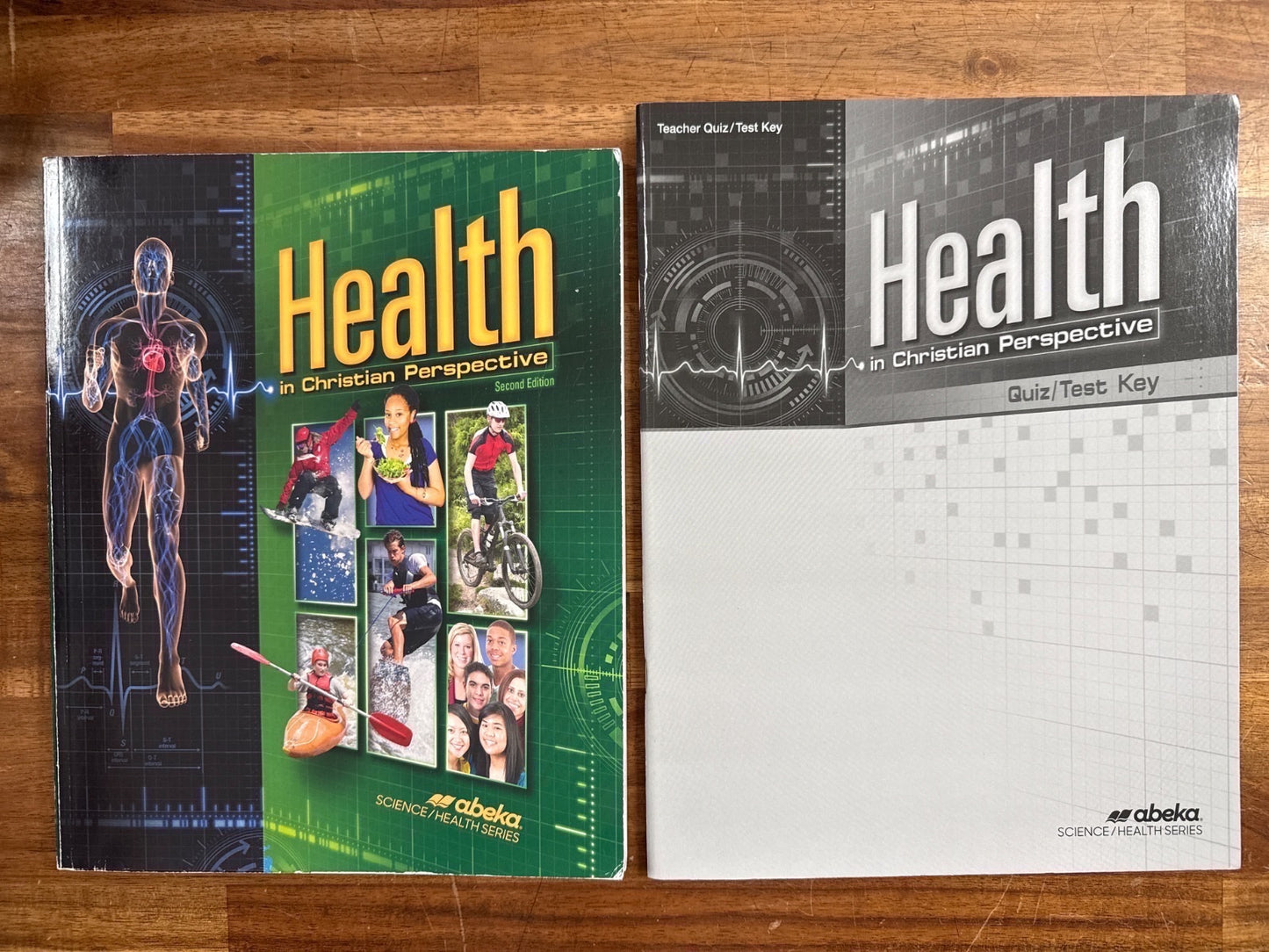 Abeka Health in Christian Perspective 2nd Ed Text & Test Key