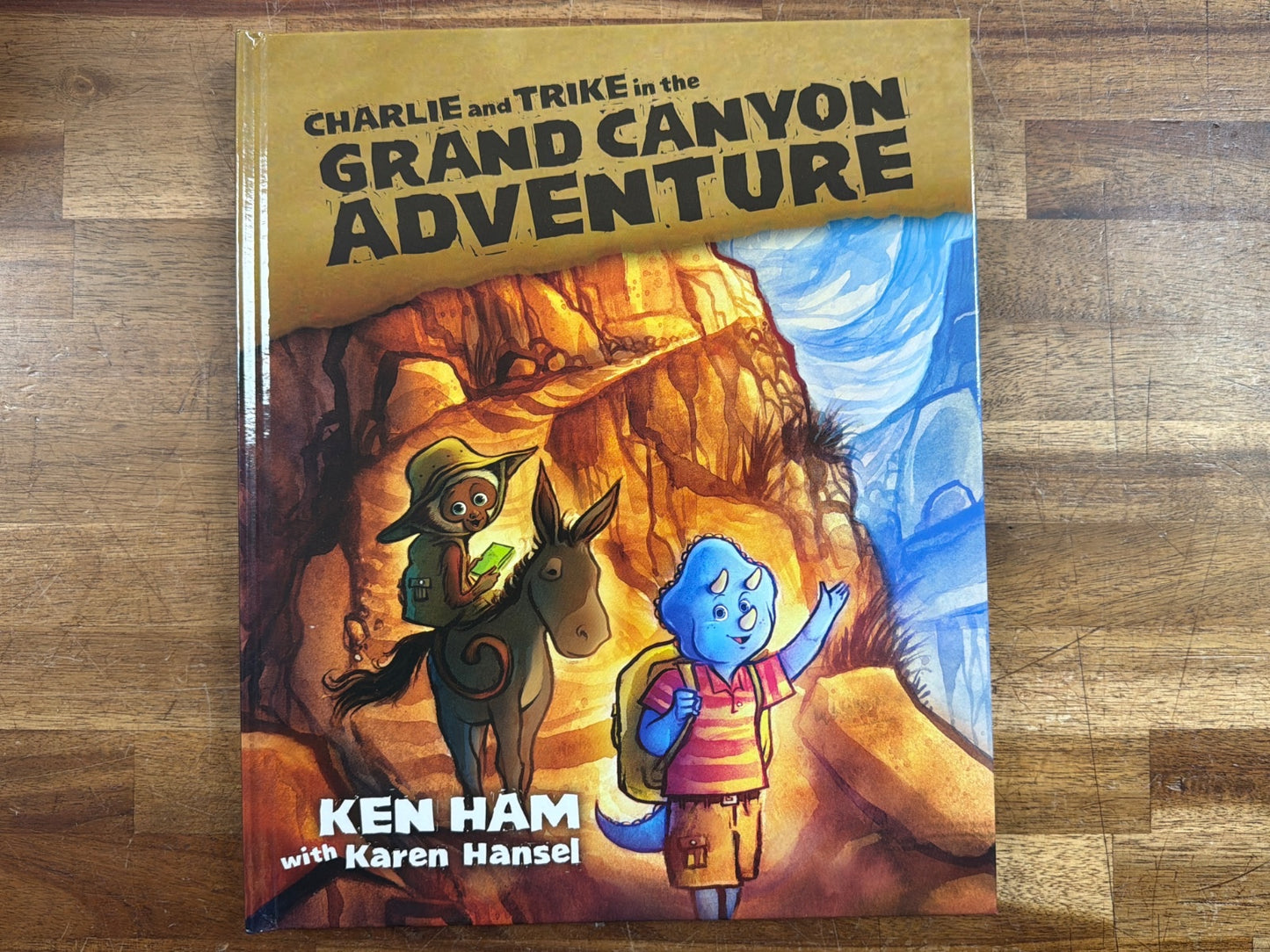Charlie and Trike in the Grand Canyon Adventure - Ken Ham