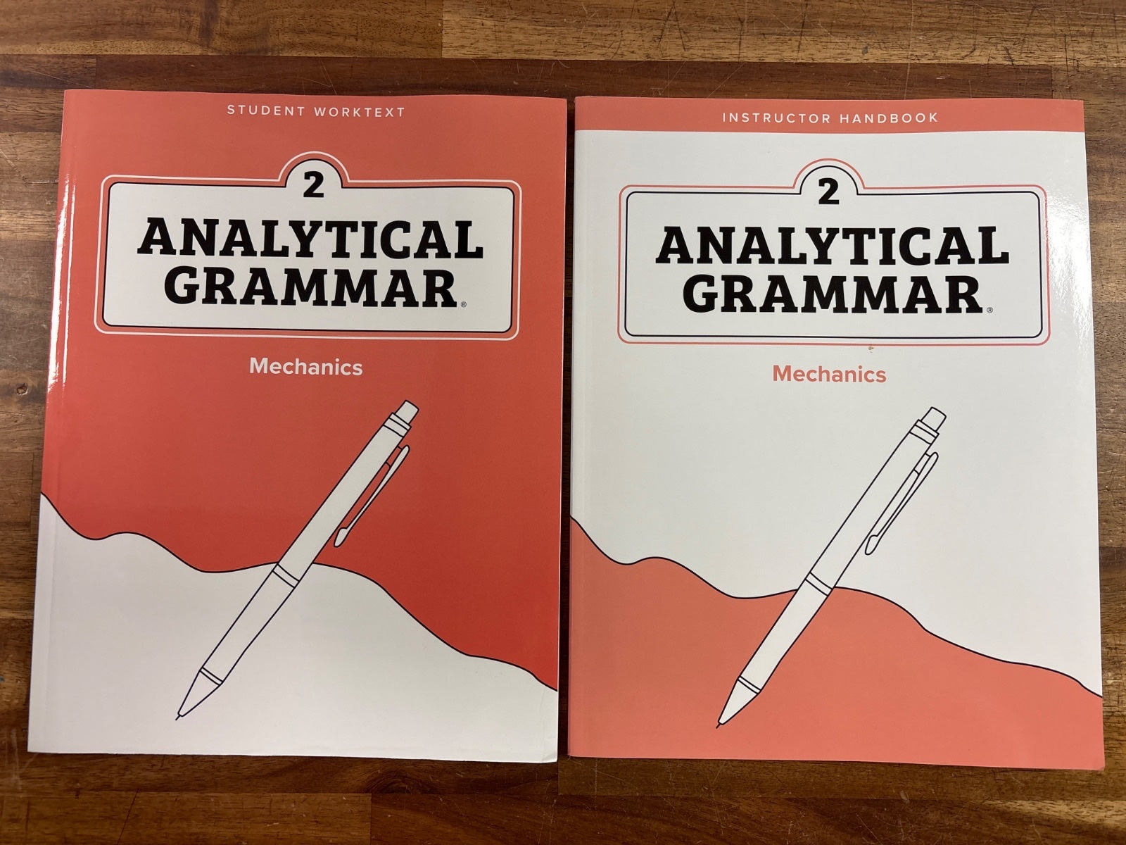 Analytical Grammar 2 Mechanics Student Worktext & Instructor Hand — front cover
