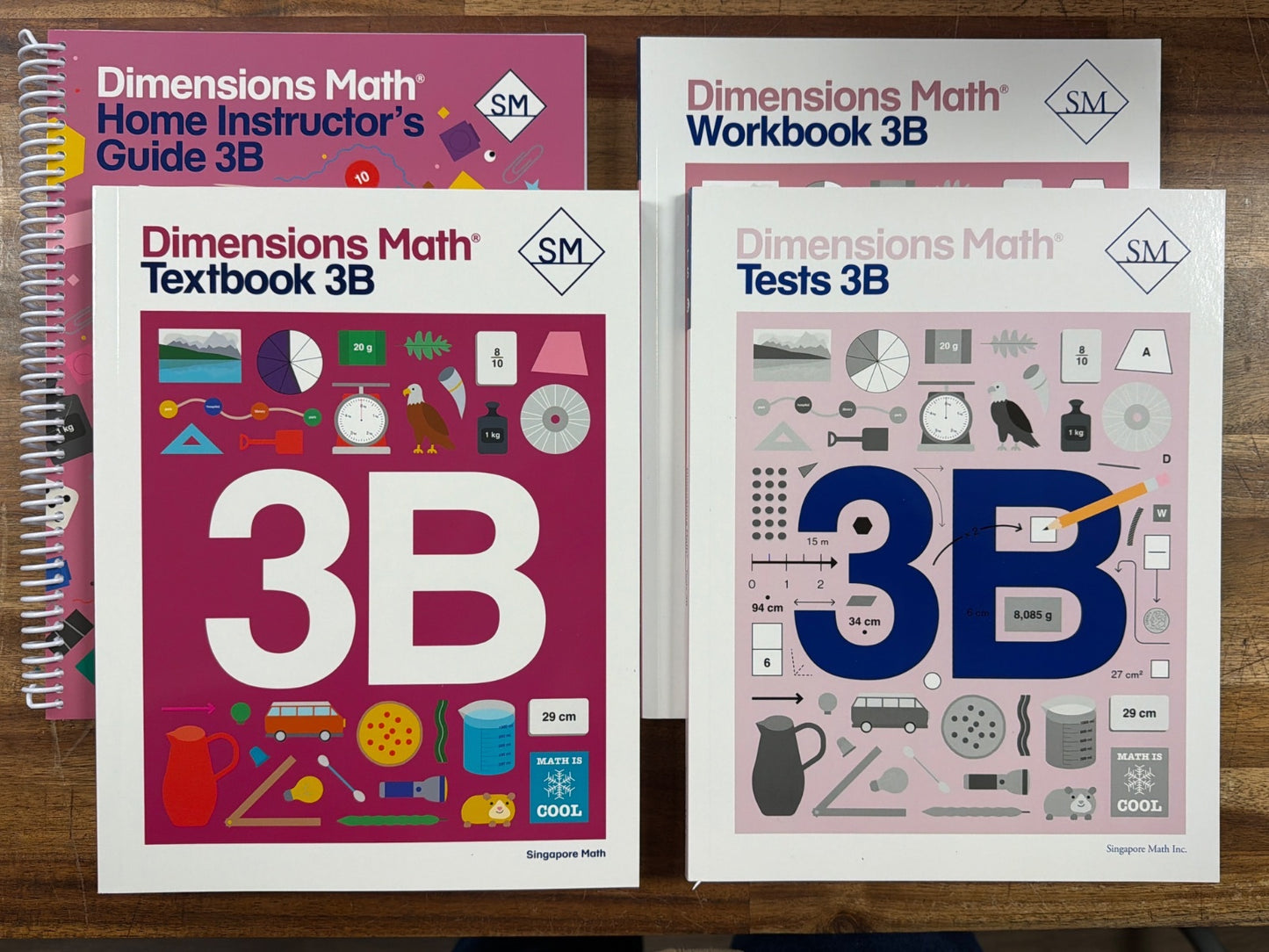 Dimensions Math 3B Set - Textbook, Workbook, Tests, Guide