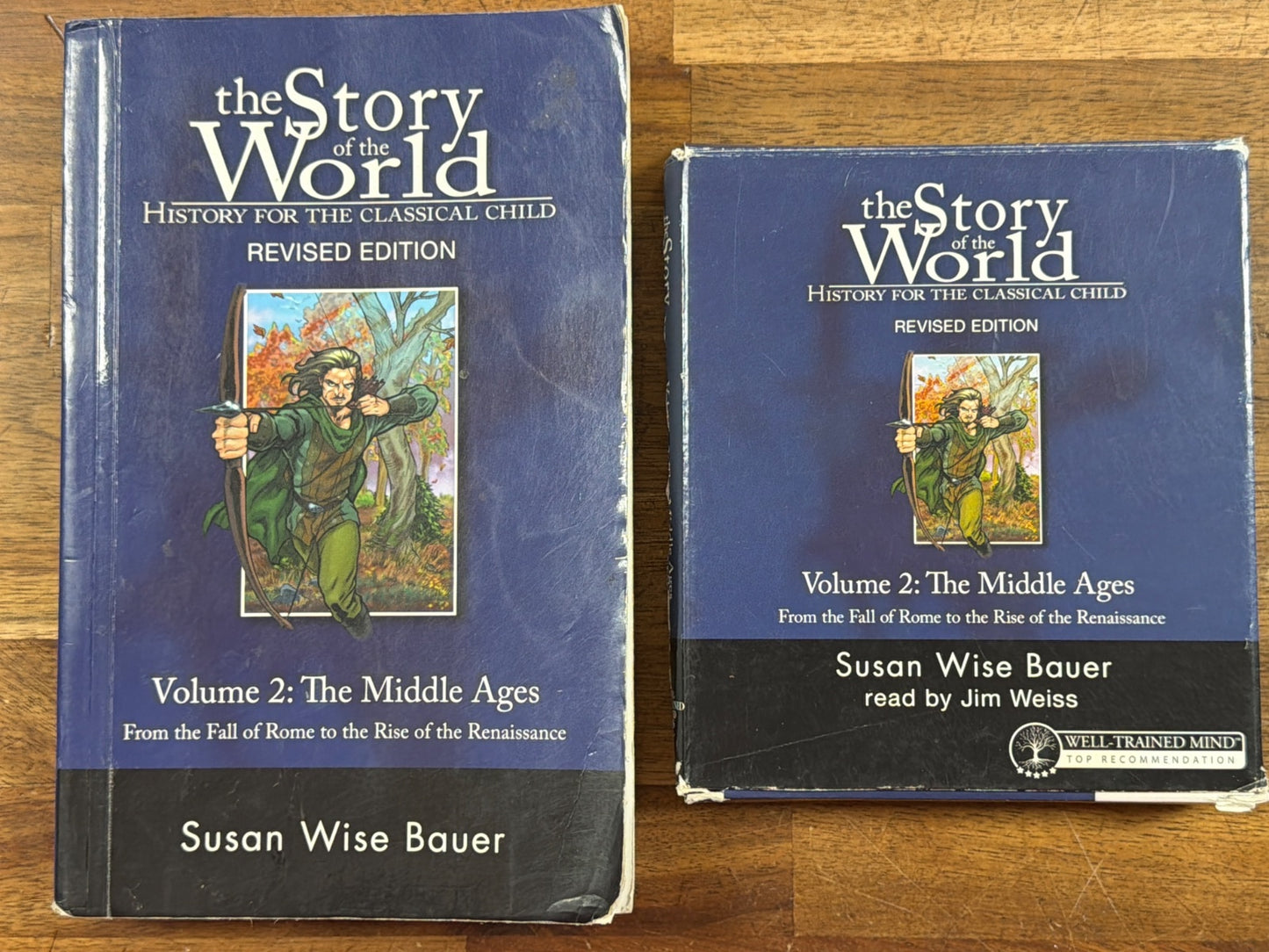 Story of the World Vol 2 Middle Ages Book & Audiobook Set