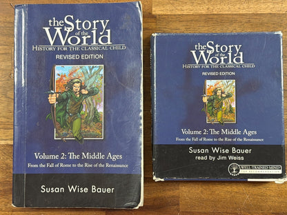 Story of the World Vol 2 Middle Ages Book & Audiobook Set