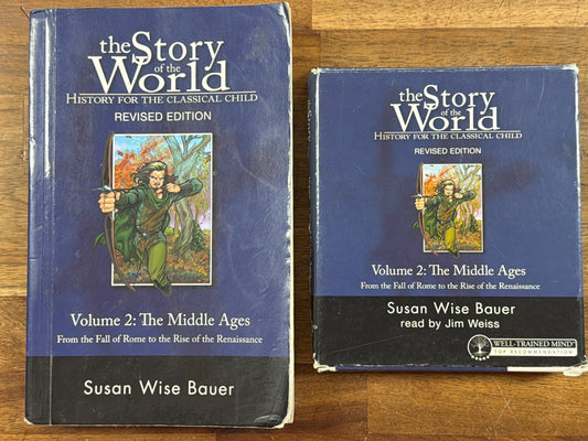 Story of the World Vol 2 Middle Ages Book & Audiobook Set