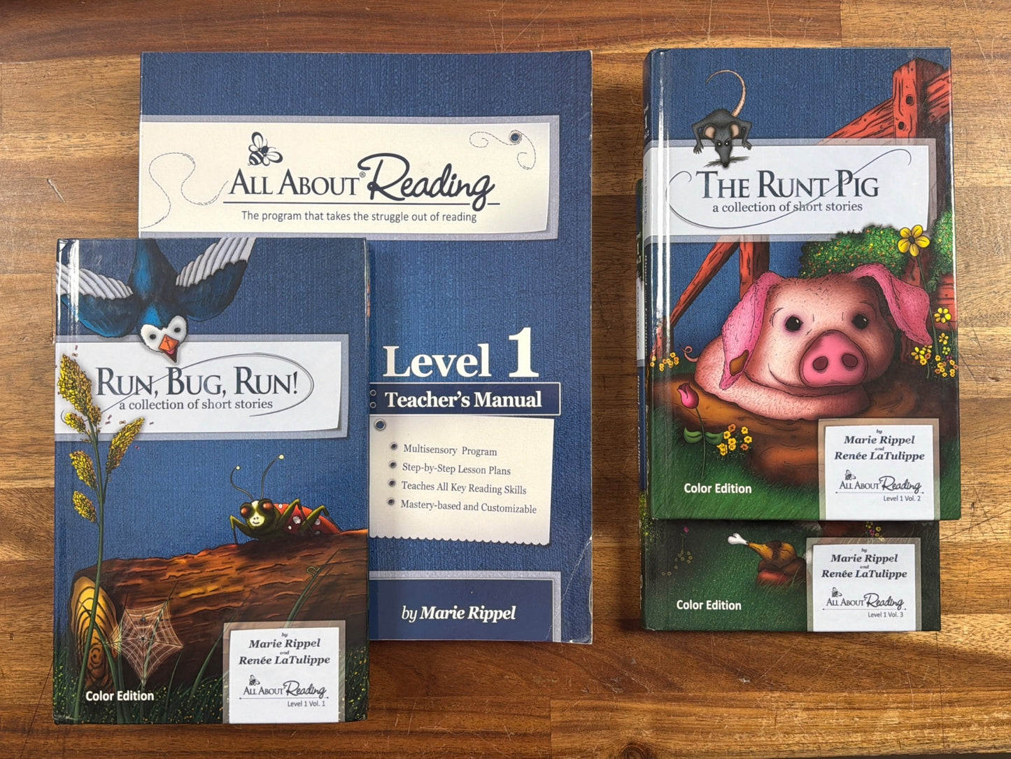 All About Reading Level 1 Complete Set + 3 Readers