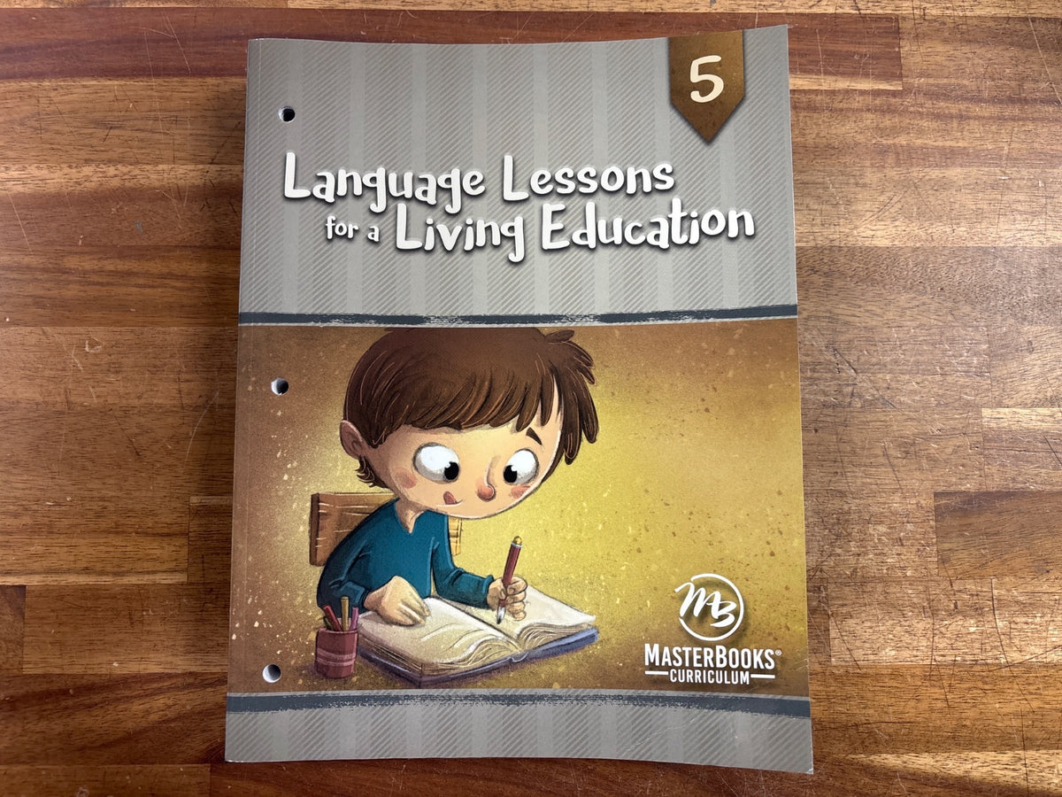 Language Lessons for a Living Education Level 5 — front cover