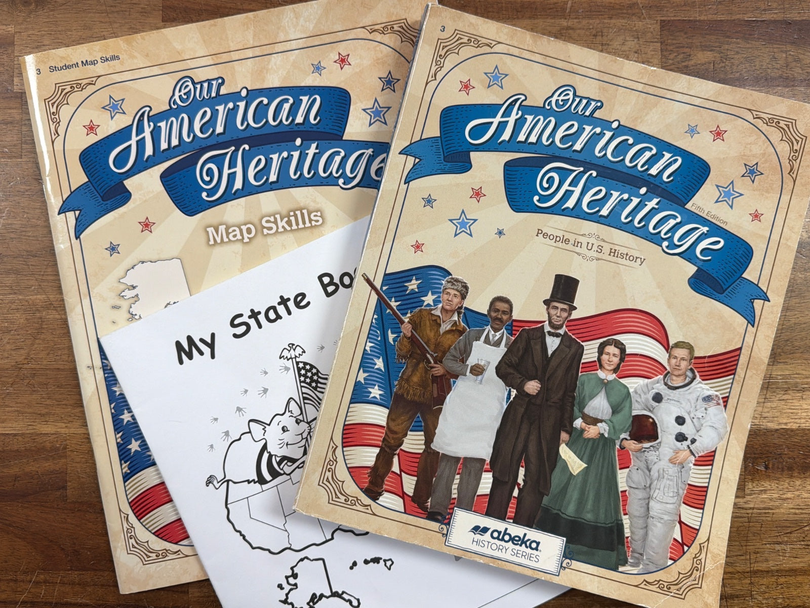Abeka Our American Heritage Map Skills & History Set