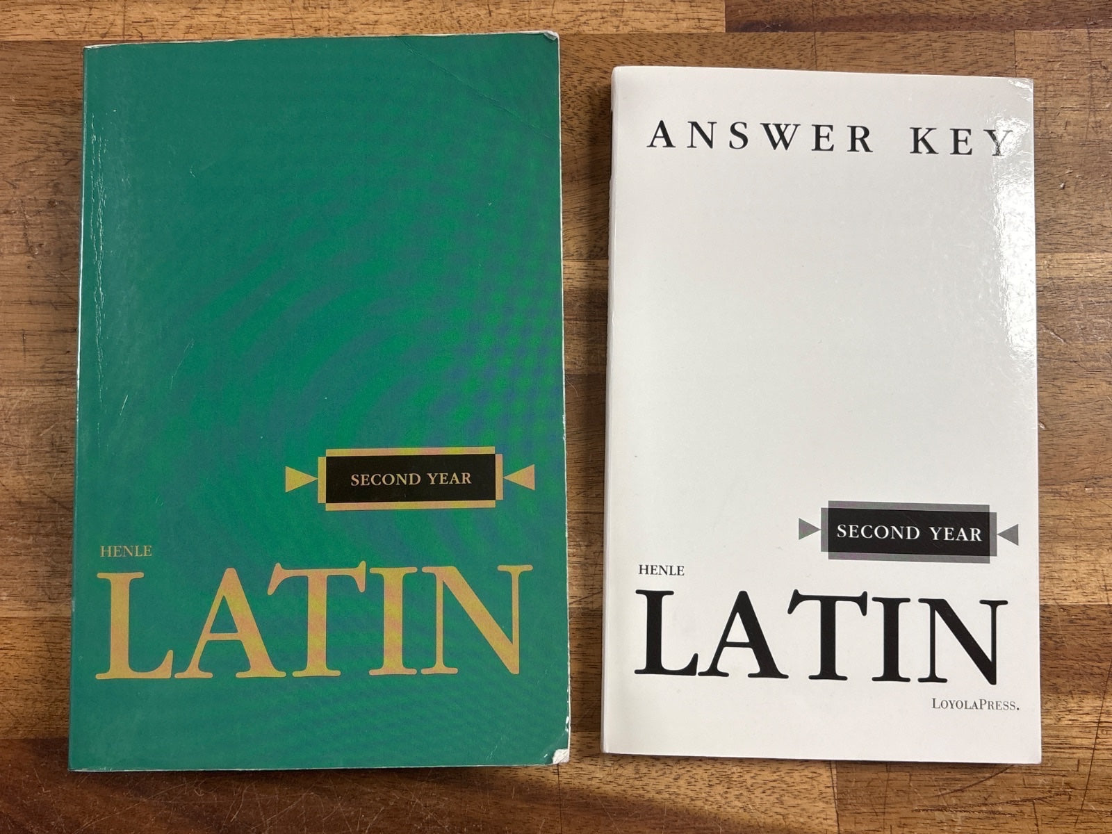 Henle Latin Second Year Student Text & Answer Key Set
