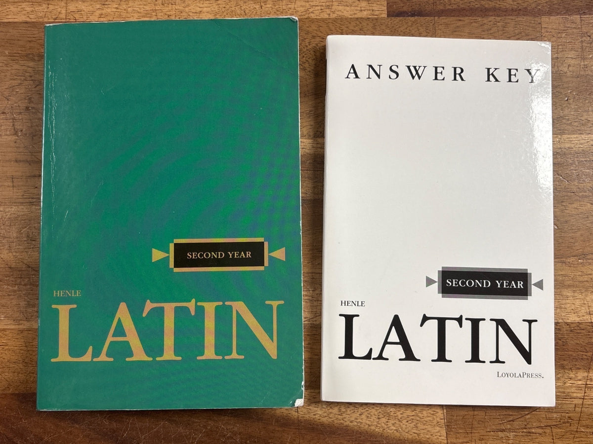 Henle Latin Second Year Student Text & Answer Key Set