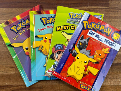 Pokemon Book Bundle: Pikachu, Torchic, Cyndaquil Set