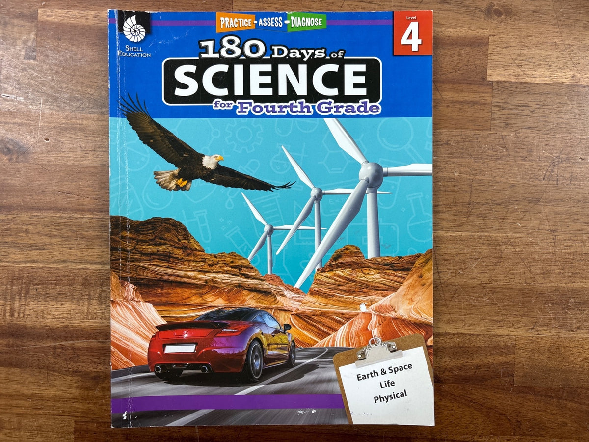 180 Days of Science Grade 4 Shell Education Workbook