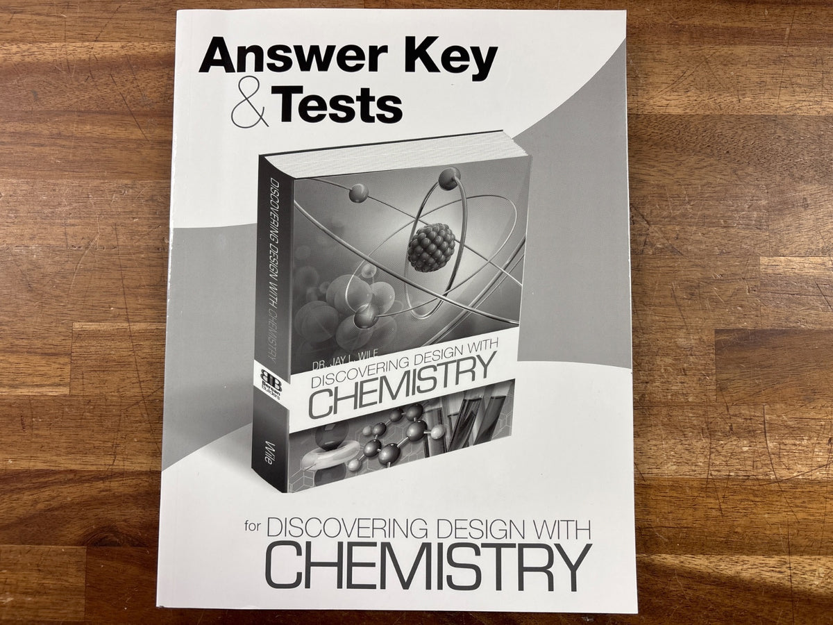 Discovering Design with Chemistry Answer Key & Tests — front cover