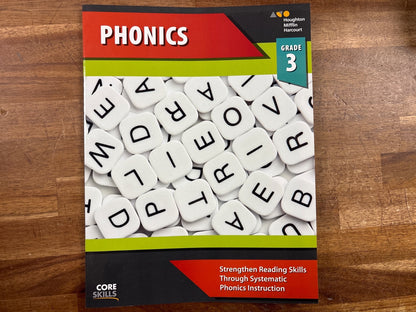 Houghton Mifflin Harcourt Core Skills Phonics Grade 3