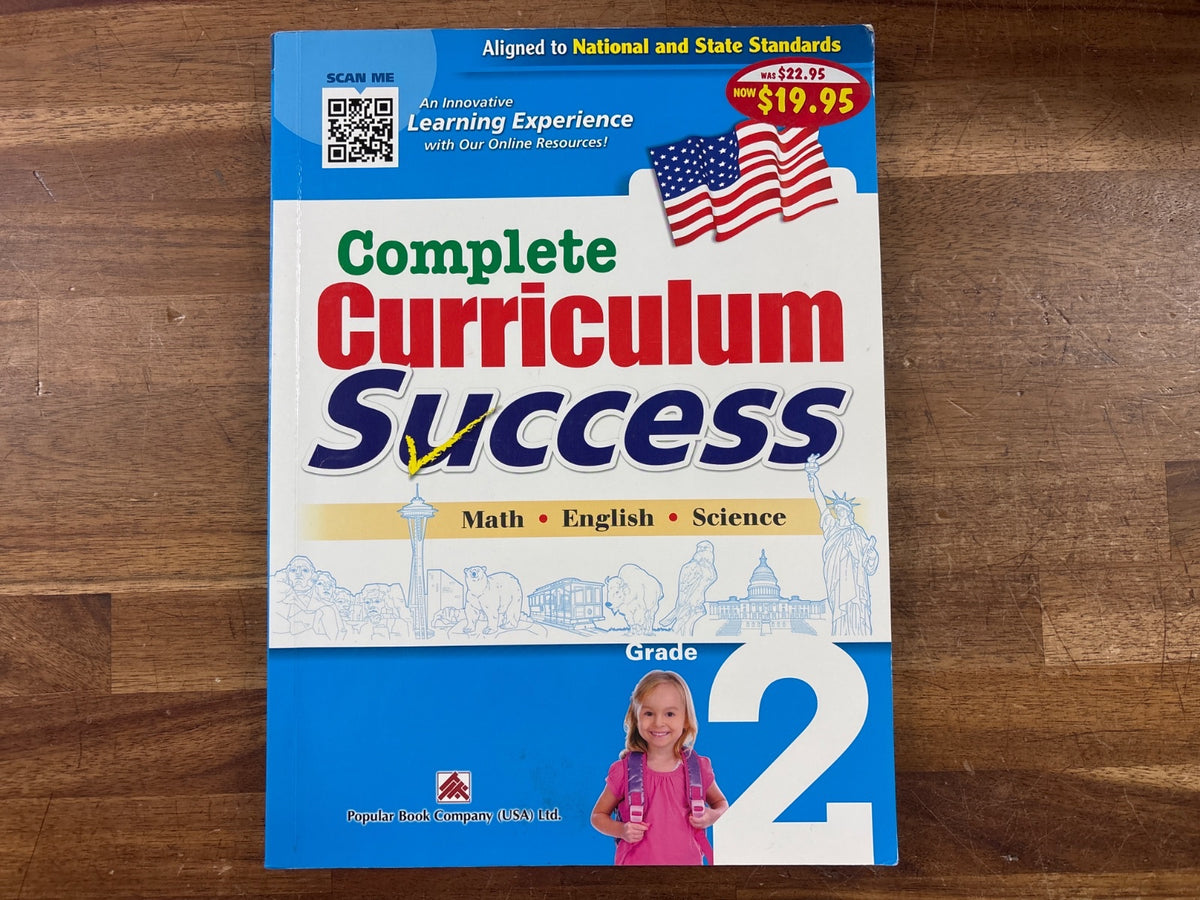 Complete Curriculum Success Grade 2 Math English Science — front cover