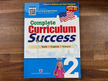 Complete Curriculum Success Grade 2 Math English Science — front cover