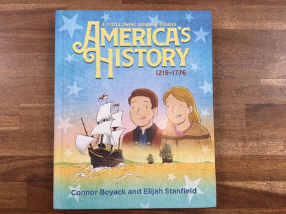 Tuttle Twins America's History 1215-1776 Boyack Stanfield