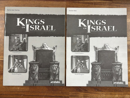 Abeka Kings of Israel Quizzes/Tests & Teacher Key Set