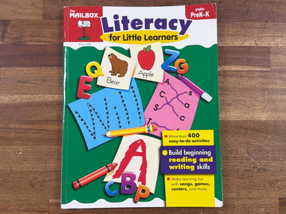 The Mailbox Literacy for Little Learners PreK-K Activities