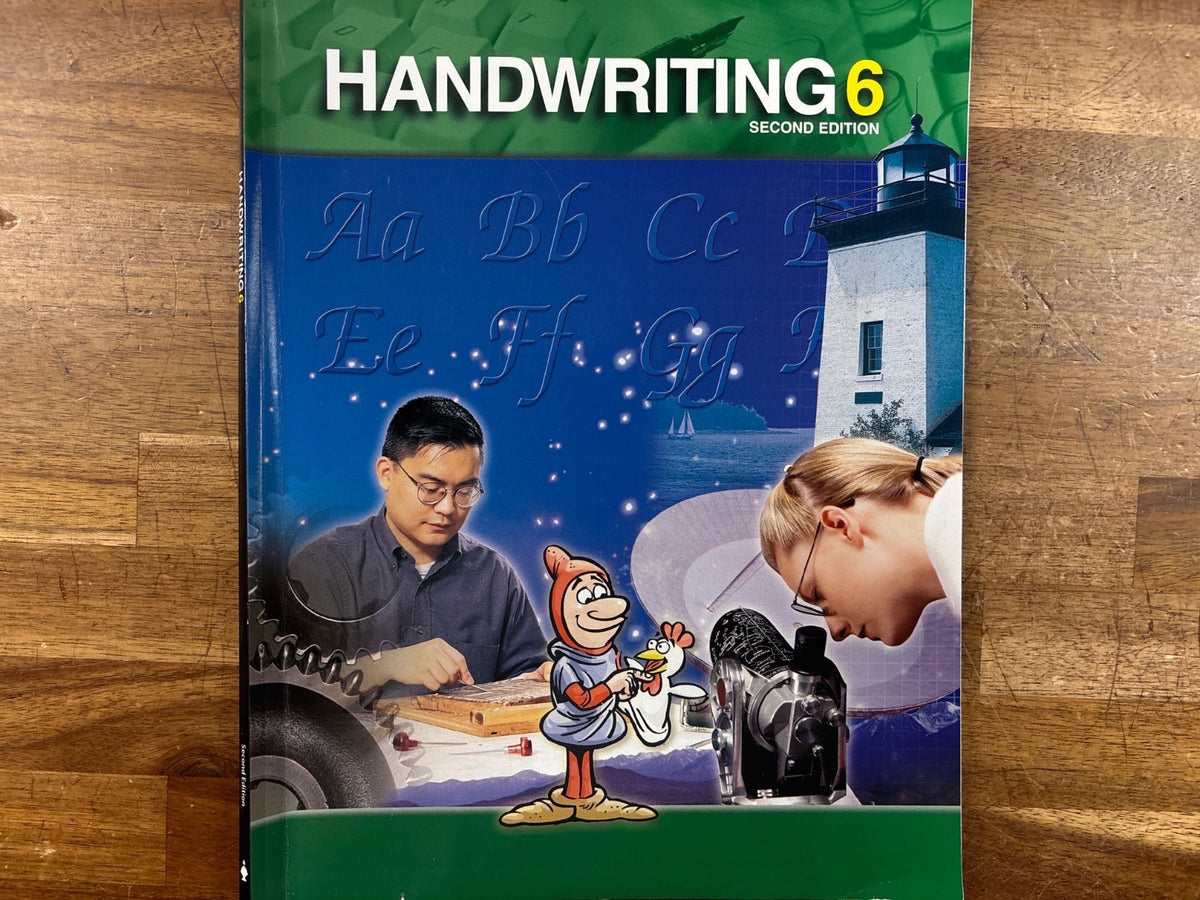 BJU Press Handwriting 6 Student Text Second Edition