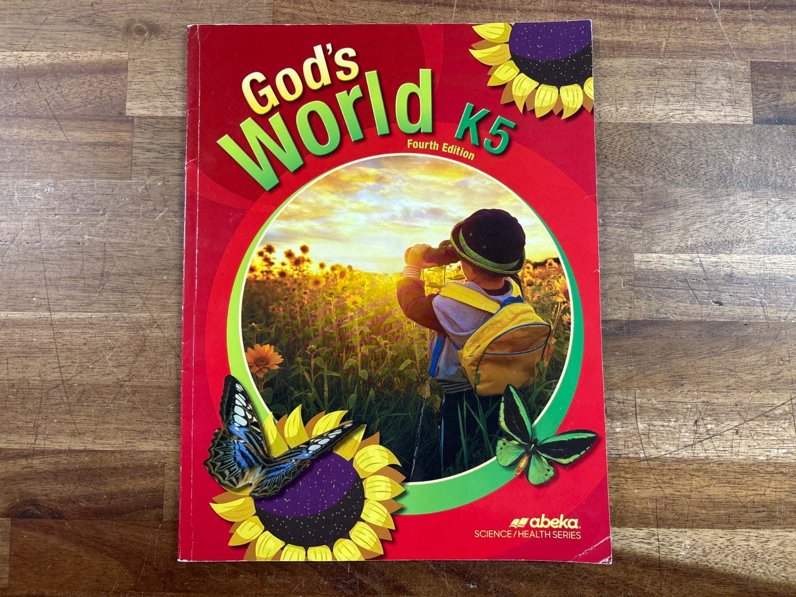 Abeka God's World K5 Fourth Edition Student Text — front cover