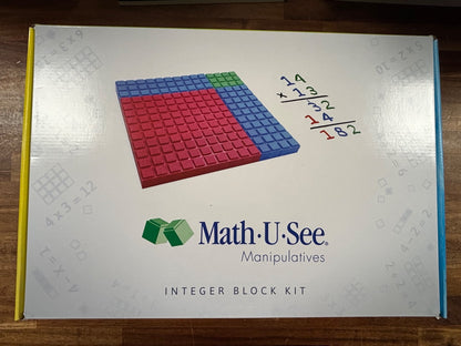 Math-U-See Integer Block Kit Manipulatives — Good