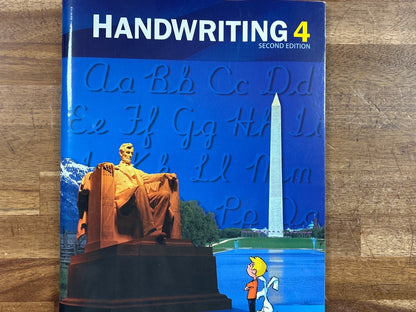 BJU Press Handwriting 4 Student Text, 2nd Edition