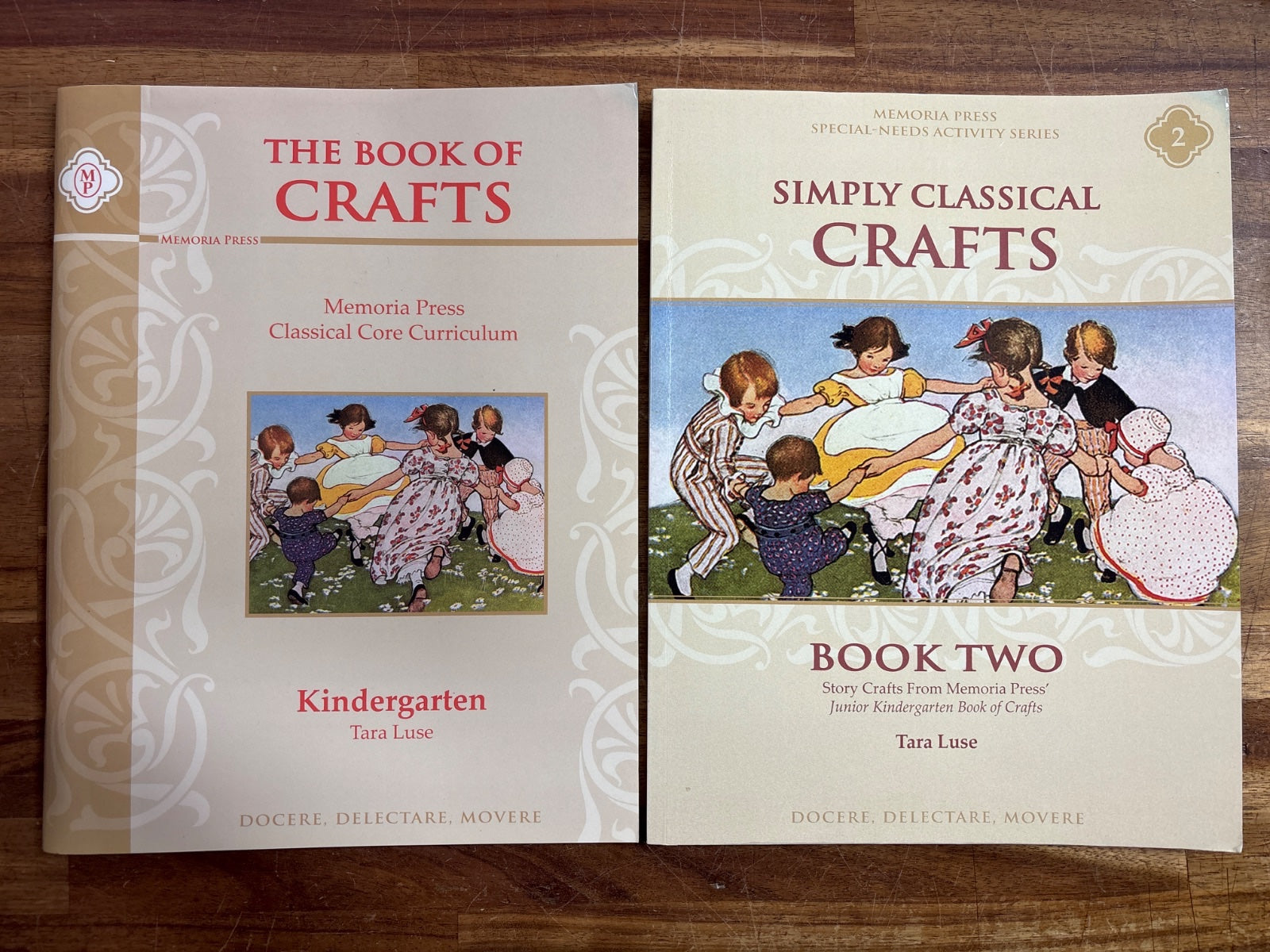 Memoria Press Book of Crafts K & Simply Classical Crafts Bk 2