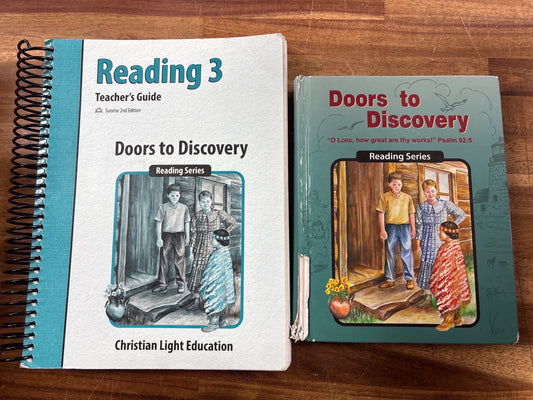 CLE Reading 3 Doors to Discovery Teacher's Guide & Reader Set — front cover