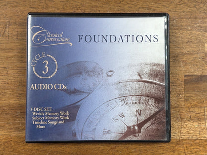 Classical Conversations Foundations Cycle 3 Audio CDs