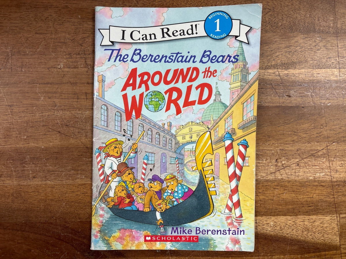 The Berenstain Bears Around the World I Can Read Level 1 — front cover
