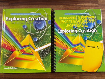 Apologia Exploring Creation Chemistry Physics + Journal
