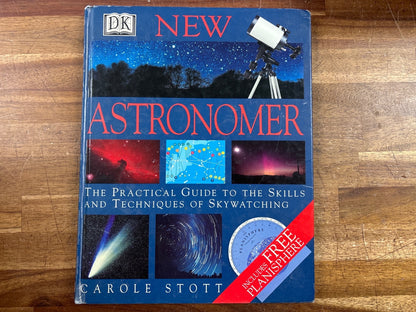 New Astronomer: Practical Guide to Skywatching by Carole Stott — front cover