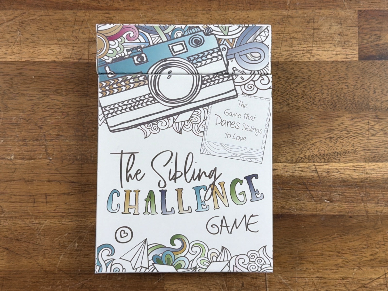 The Sibling Challenge Game - Card Game for Family Fun