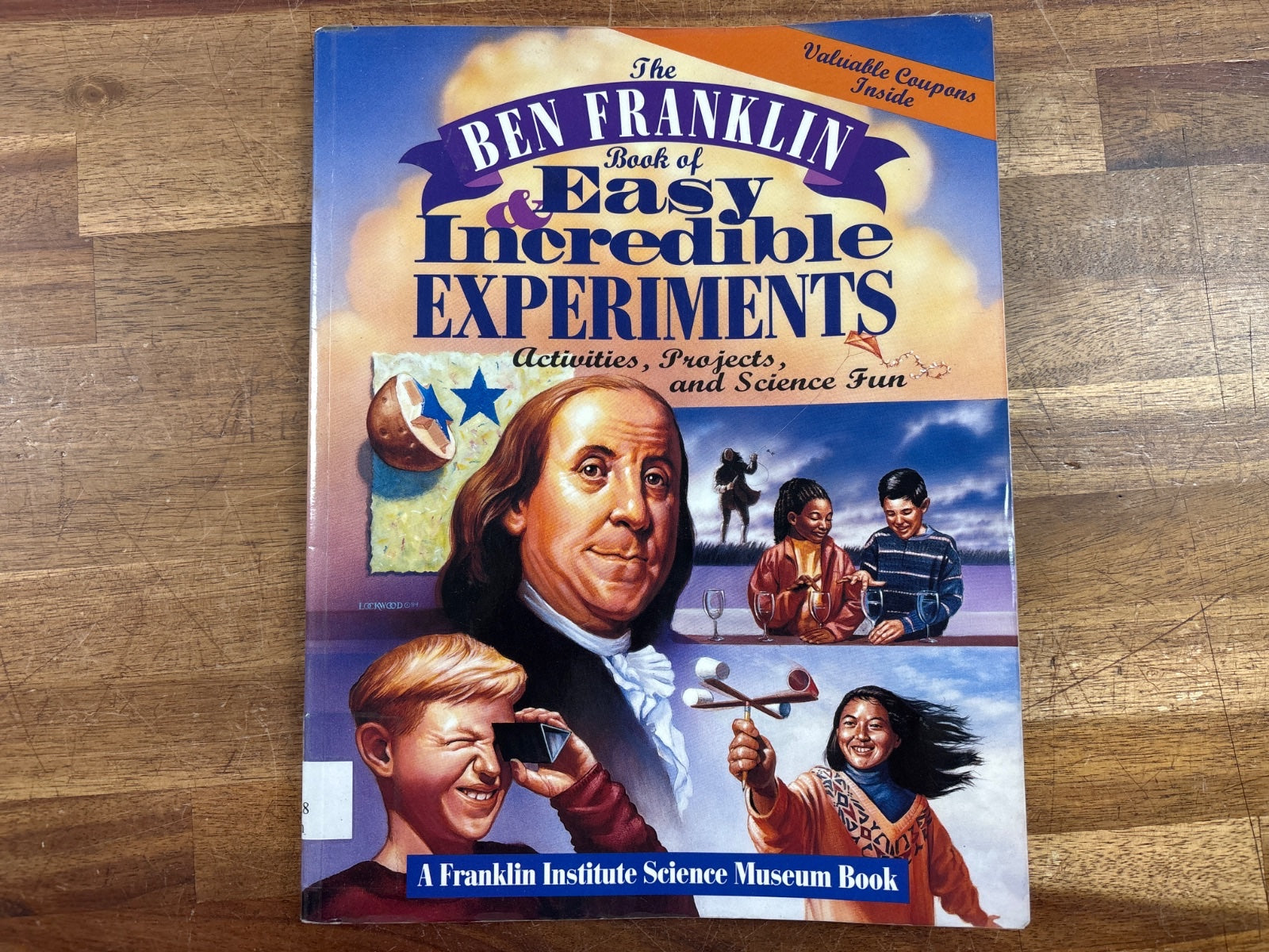 Ben Franklin Book of Easy & Incredible Experiments — front cover
