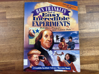 Ben Franklin Book of Easy & Incredible Experiments — front cover